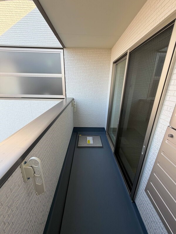 クリエオーレ菊水町 ベランダ