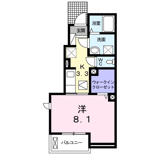 エアリー　ヒル原町 間取り図