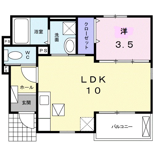 サンセール　ヤマビコ 間取り