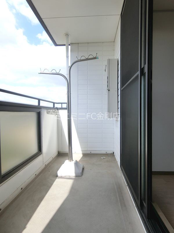 竹城台ハイツＥ棟 ベランダ