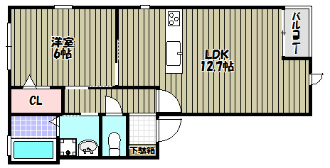 サンコート錦 間取り図