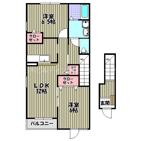 シェーネ　エレガンシア 間取り図