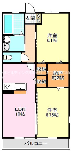 Primrose 間取り図