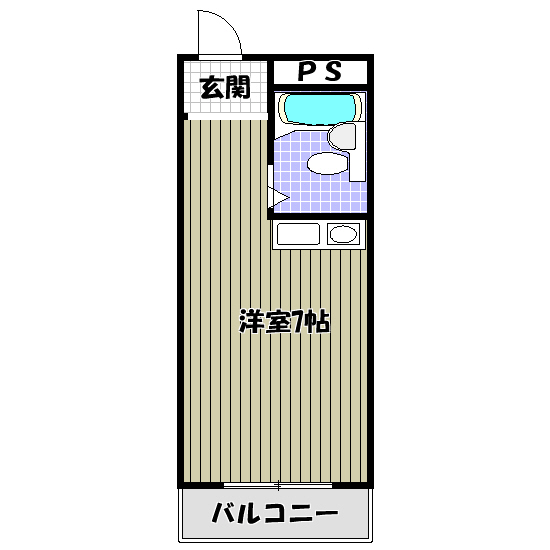 ビレッジ西野 間取り図