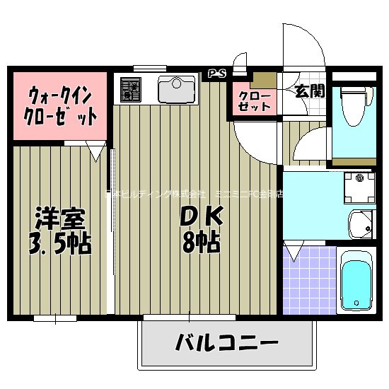 ビアンコ　フォレスタ 間取り図