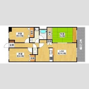 サンシティ泉ヶ丘 間取り図