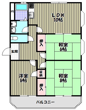エステートBLDⅢ  間取り図
