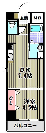 リアライズ深井駅前 間取り図