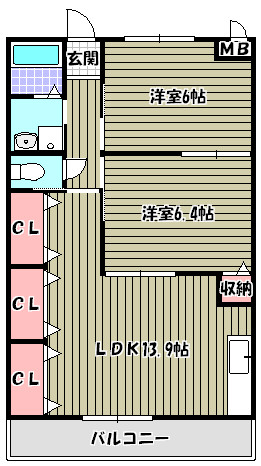 サンライズ 間取り図