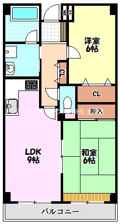 PRIME　COURT 間取り図