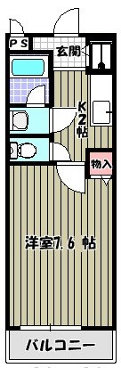 Aria vita 間取り図