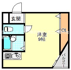 フェローズ21 間取り図