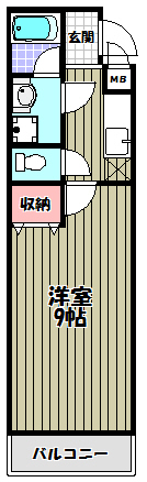 シエル金剛 間取り図