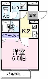 グランフォルム野尻 間取り図