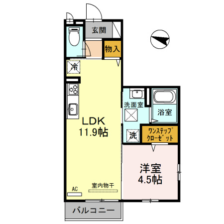 YU参番館 間取り図