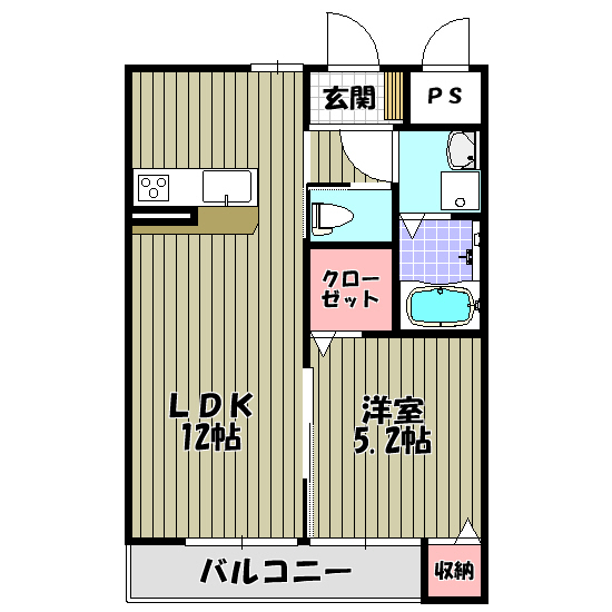 ロイヤルハイツ 間取り図