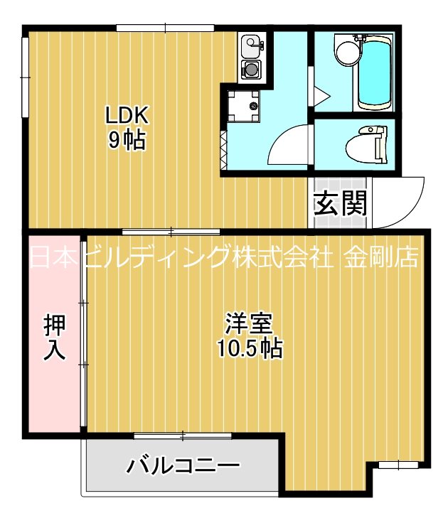 狭山Dハウス 間取り図