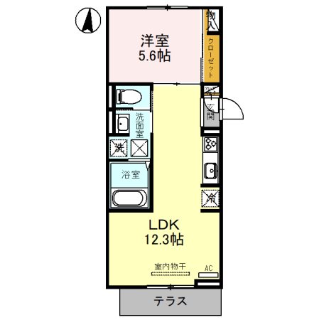 COLORATO狭山 間取り図