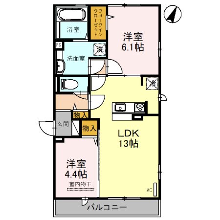 センアーノ 間取り図
