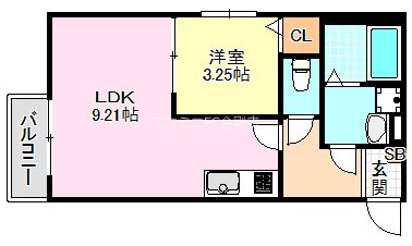 Ｓハウス北野田 間取り図