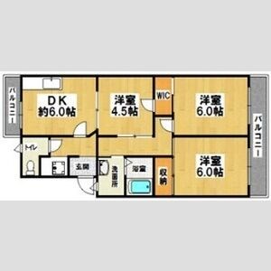 安田マンション 間取り図