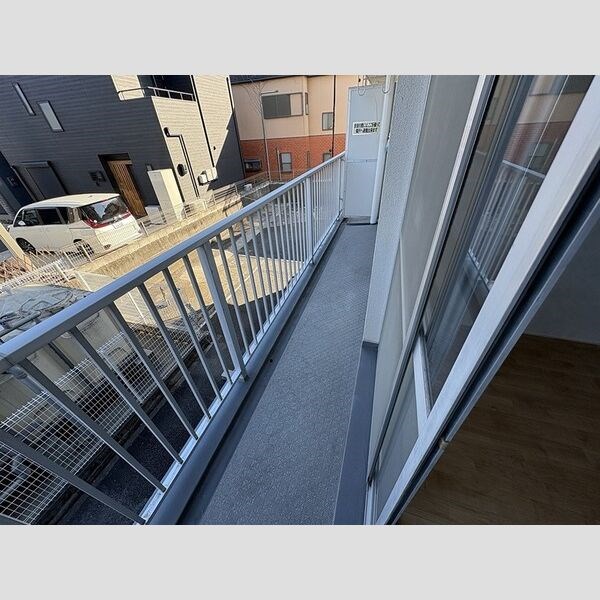 安田マンション ベランダ