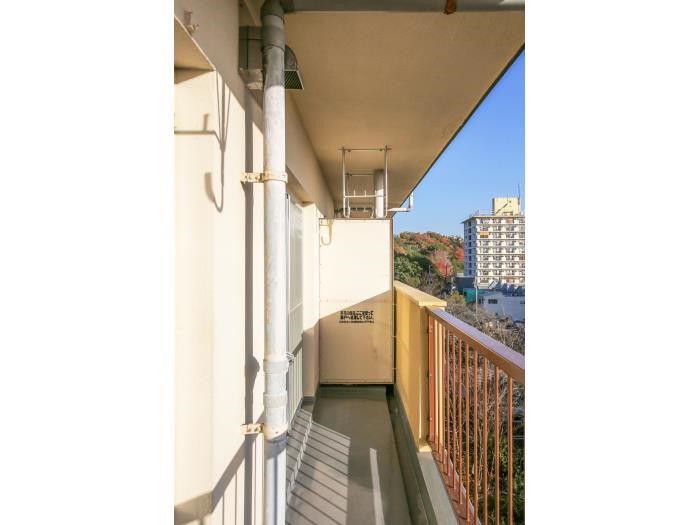 UR泉北茶山台二丁団地4棟 ベランダ