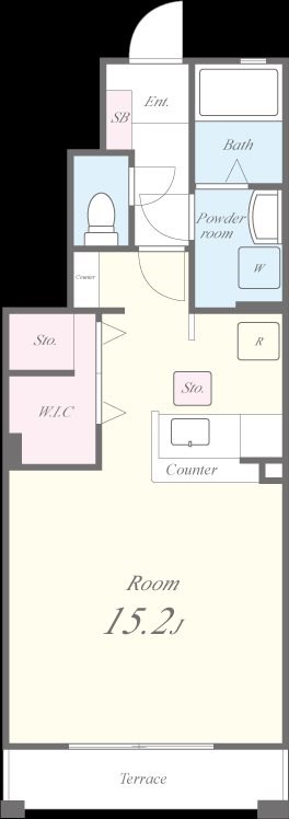ディアコート 間取り図