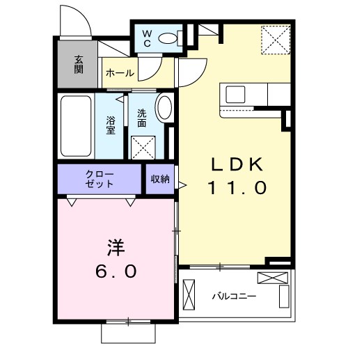 グランフォレスト 間取り図