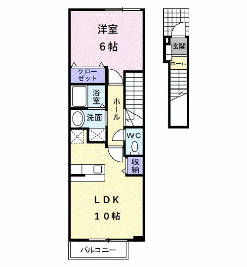 クリスタルブライト 間取り図