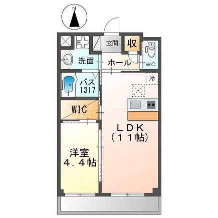 コンフォールヴィラⅢ 間取り図
