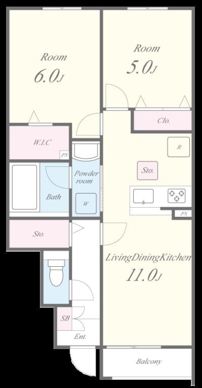 ガーデンホーム青葉丘 間取り図