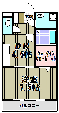 ブールヴァール 間取り図
