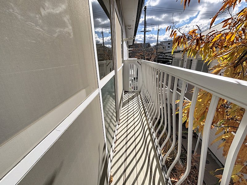 ソレイユ狭山 ベランダ