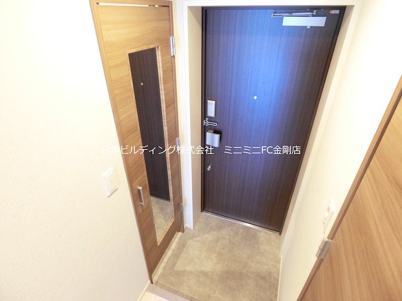 レジデンス喜志 玄関