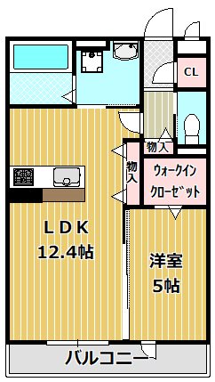 ラヴィベールメゾン 間取り図