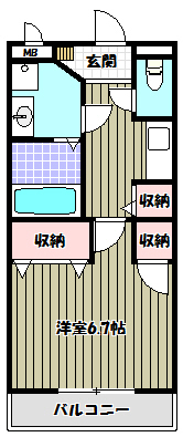グラデュエートレジデンス 間取り図