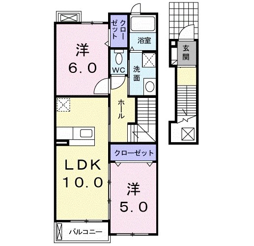 プラシード 間取り図