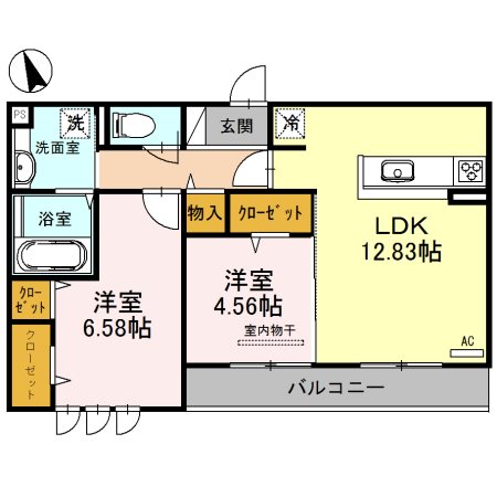 ラ・ルミエール 間取り図