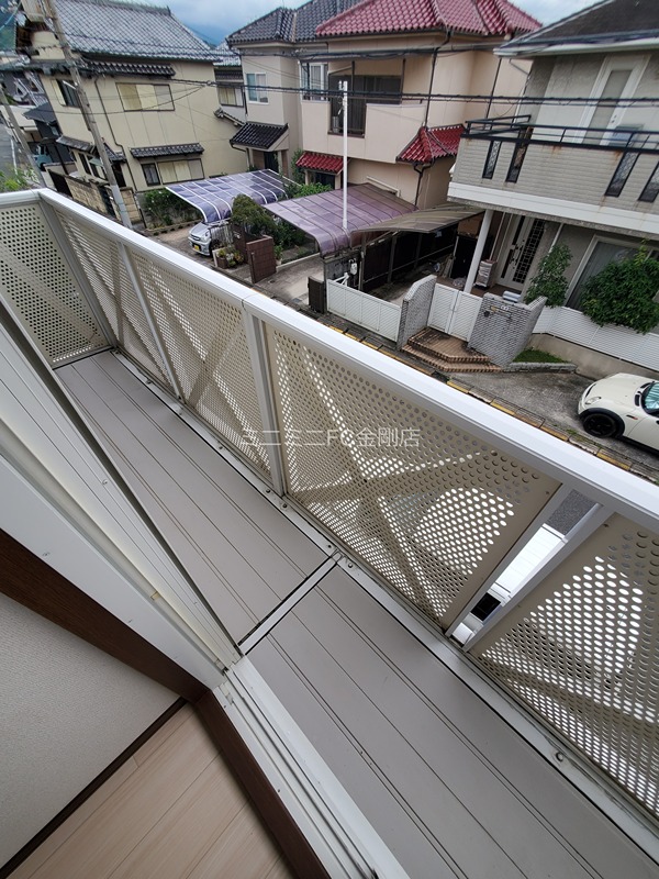 ヴィラ錦Ｂ棟 ベランダ