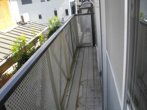 コーポファミール ベランダ