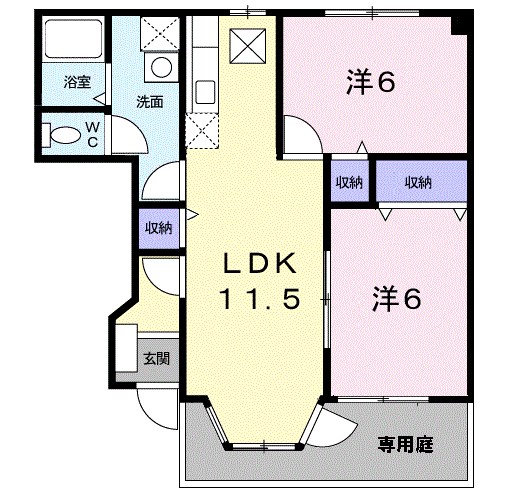 ドゥ―　ジャン 間取り図