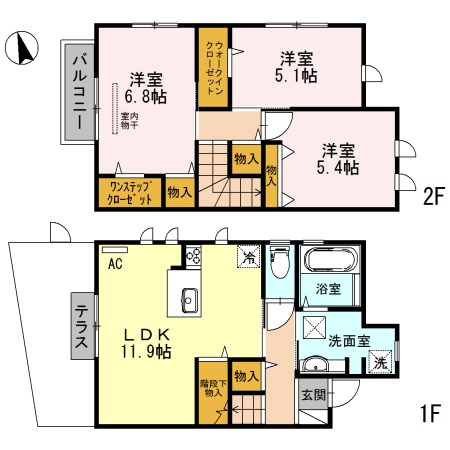 ラ・ベリエ 間取り図