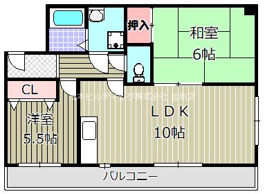 ヴィラ狭山 間取り図