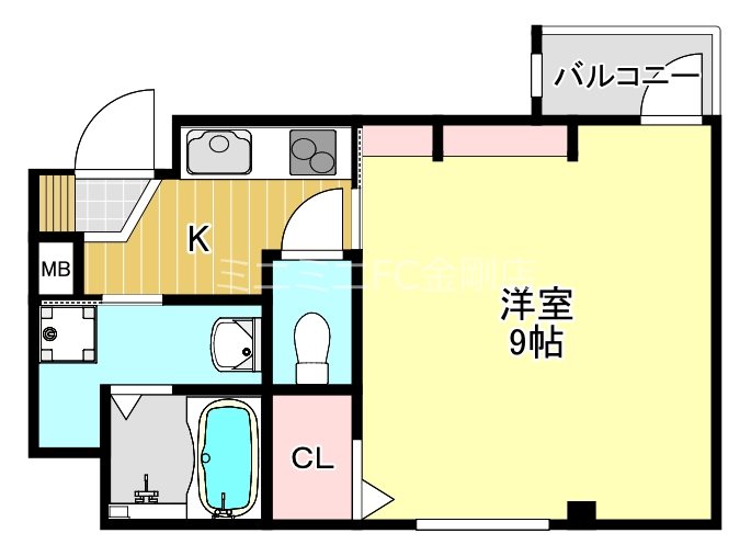 エヌエムヴァントワ 間取り図