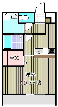 アンプルールクラージュmont vert 間取り図