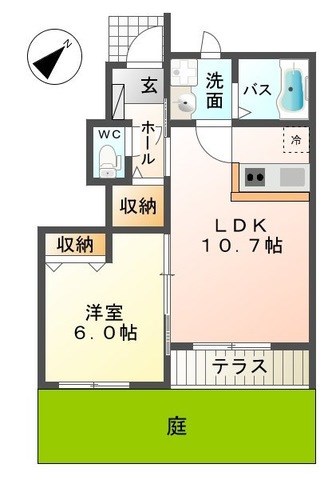 エスベランサ 間取り図