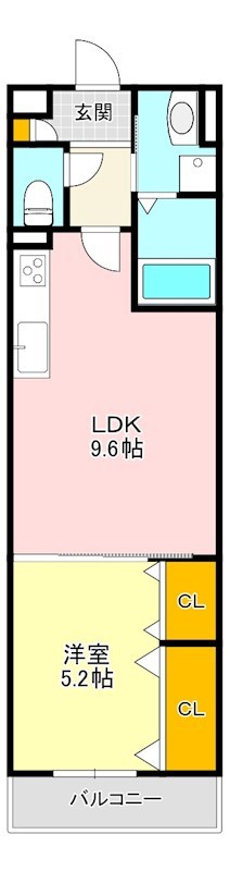 フォレストクリエオーレ金剛 間取り図