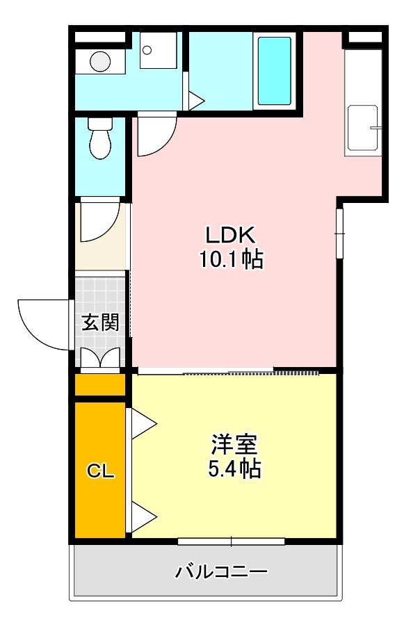 フォレストクリエオーレ金剛 間取り図