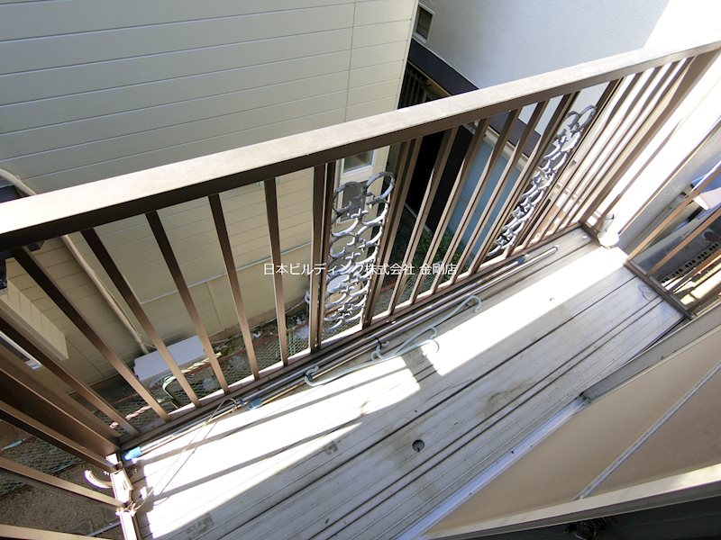 ハイツ高倉台 ベランダ